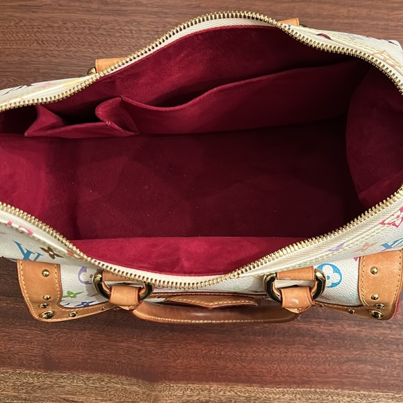 Louis Vuitton Takashi Murakami Rita Multicolour Monogram Handbag - Picture 11 of 16